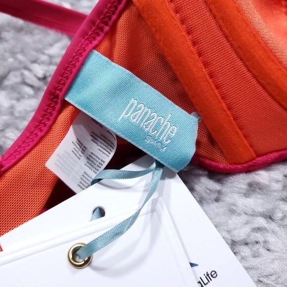 Panache Isobel Underwire Bandeau Molded Swimsuit Bikini Top SW0763 Size 28DD - Picture 7 of 10